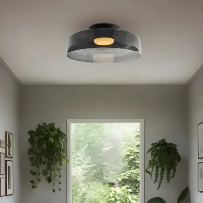 Nordic Designer Creative Personality Medieval Glass Ceiling Lamp