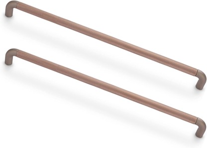 Modern Long Texture Brown Gray Cupboard Cabinet Pulls Handles