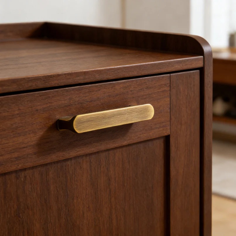 Vintage Bronze Solid Brass Kitchen Drawer Pulls