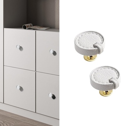 Modern Leather Kitchen Cabinet Handles