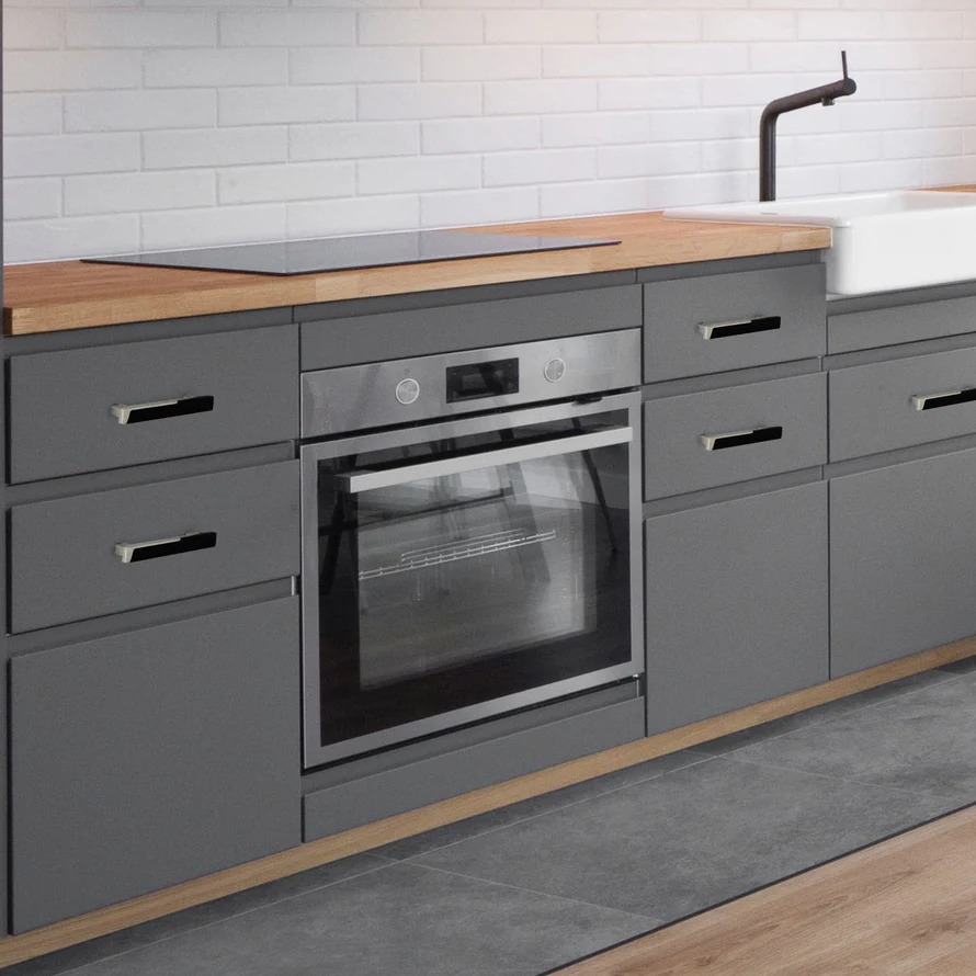 Zinc Alloy Modern Cabinet Handles Drawer Pulls for Kitchen