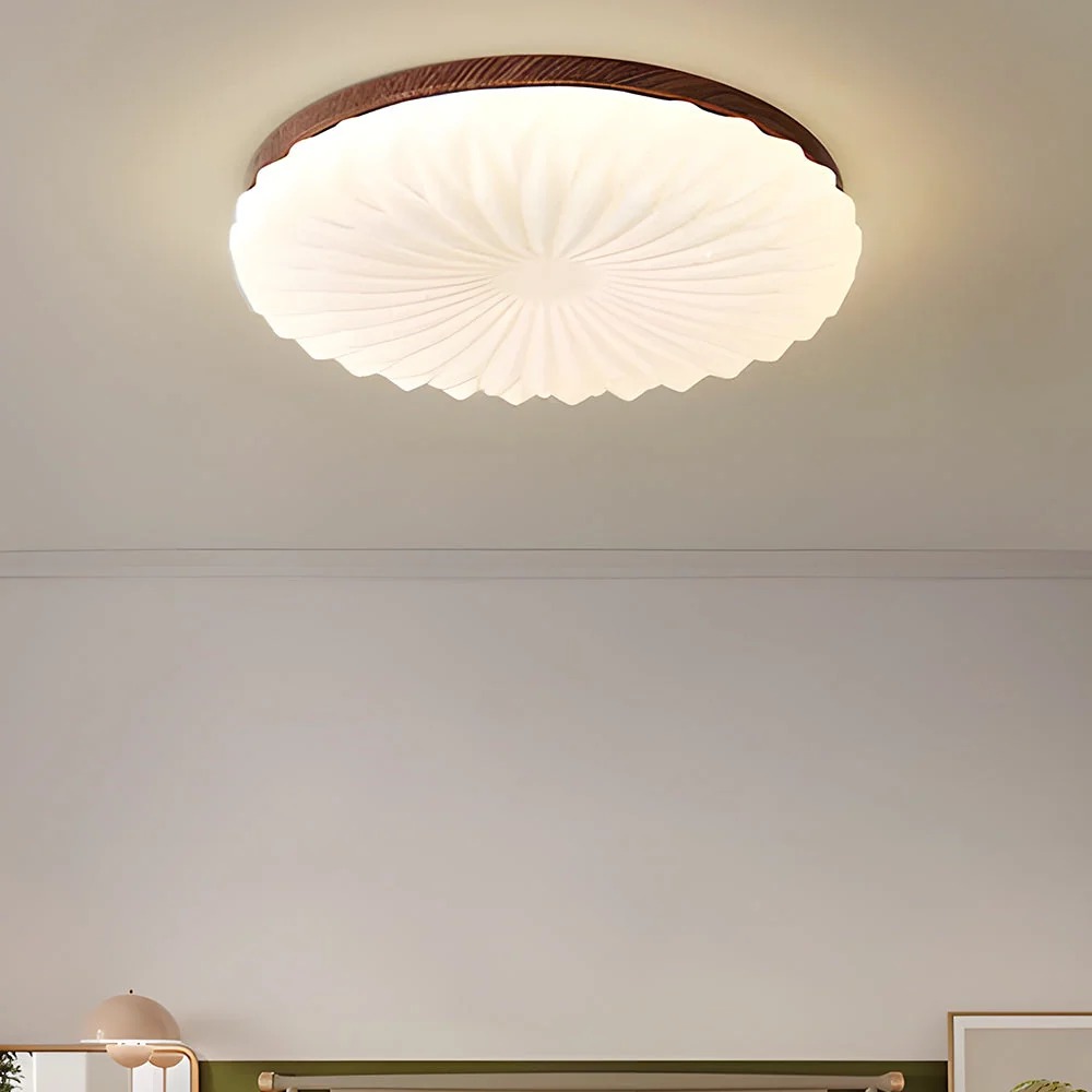 Medieval Round White Led Ceiling Light