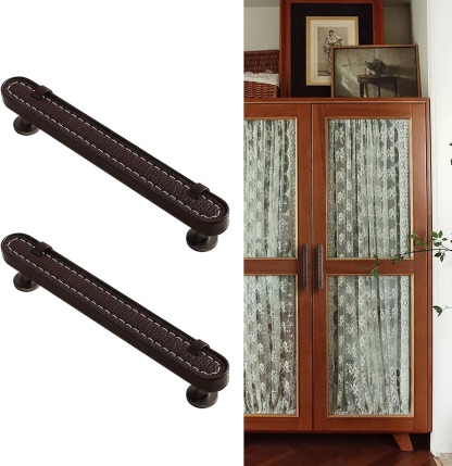 Modern Leather Kitchen Cabinet Handles