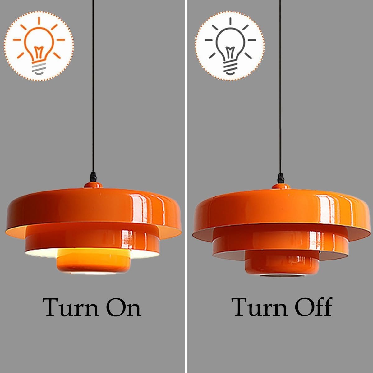 Medieval Iron Pendant Light | Retro Bauhaus Hanging Lamp