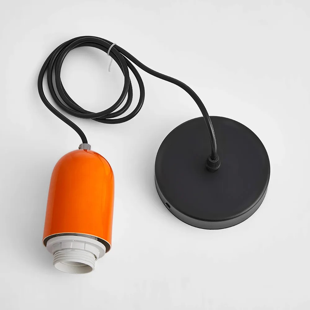 Modern Colorful Macaron Art Kitchen Plug-in Pendant Light
