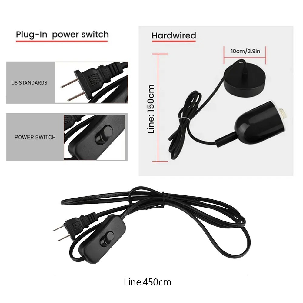 Modern Bauhaus Stained Glass Rod Pendant Light