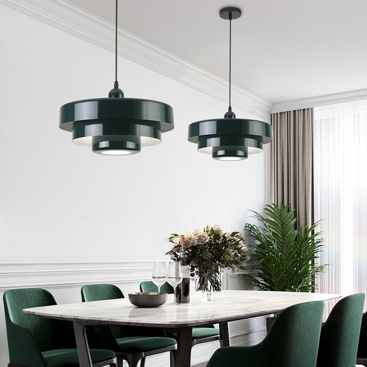 Medieval Iron Retro Single Head Bauhaus Pendant Light