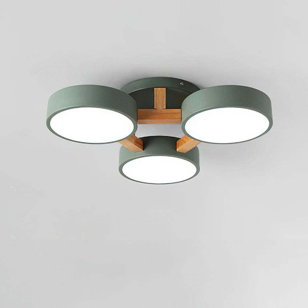 Creative Circles Acrylic LED Living Ceiling Light