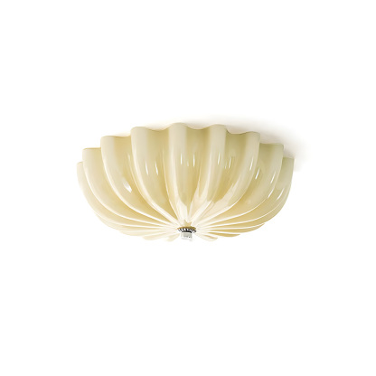 French Style Bauhaus Glass Led Living Room Ceiling Light-15