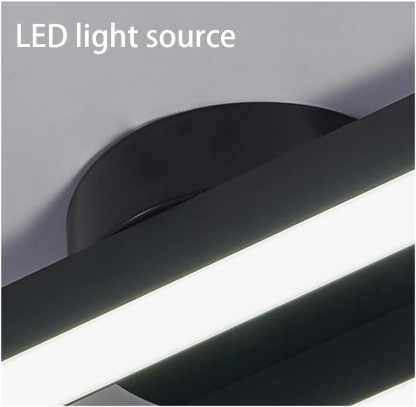 Modern Aluminium Long Strip Semi Flush Mount LED Ceiling Light For Living Room