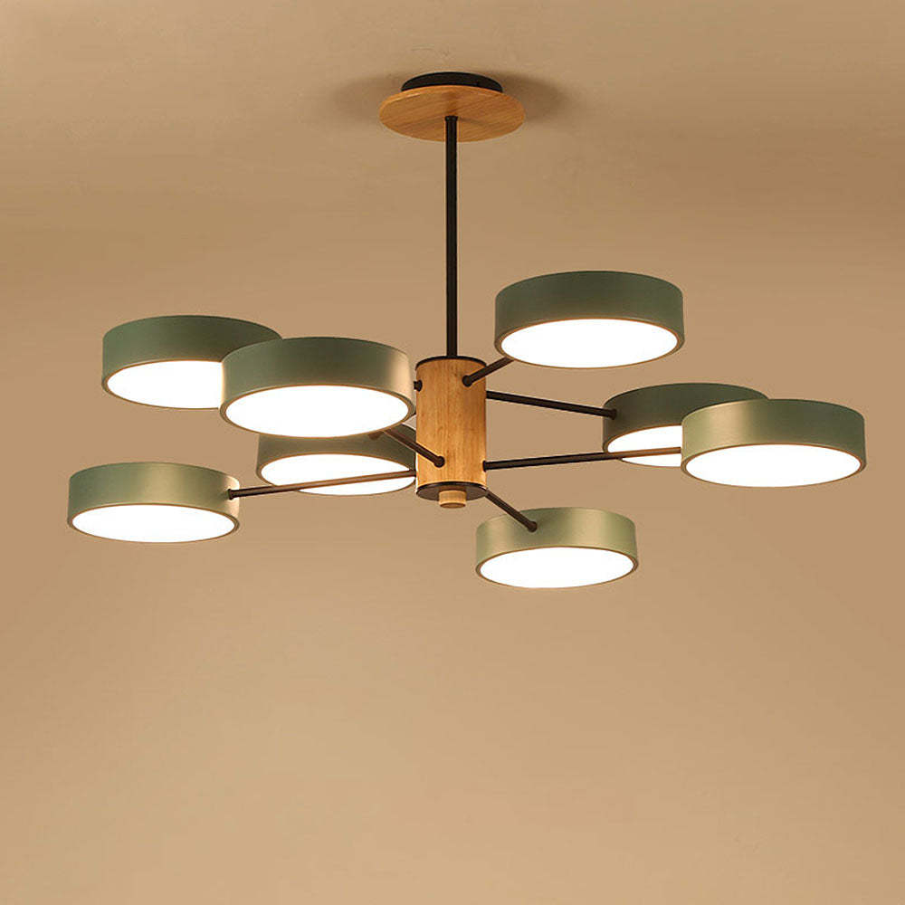 Multi Bulbs Large Modern LED Pendant Light