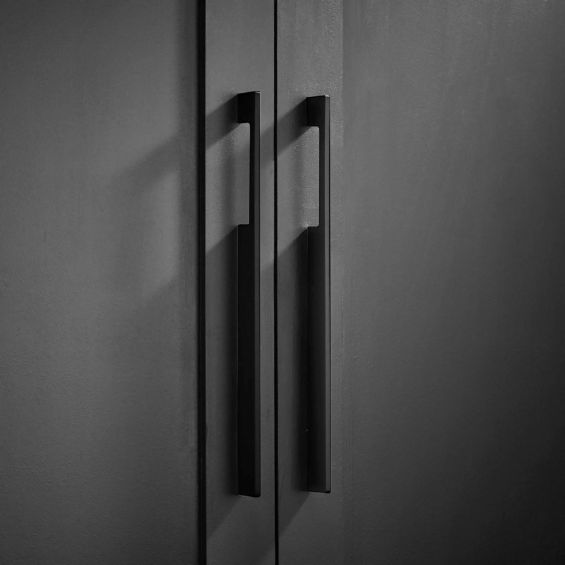 Solid Brass Modern Slimline Gold Unique Cabinet Pulls and Drawer Handles