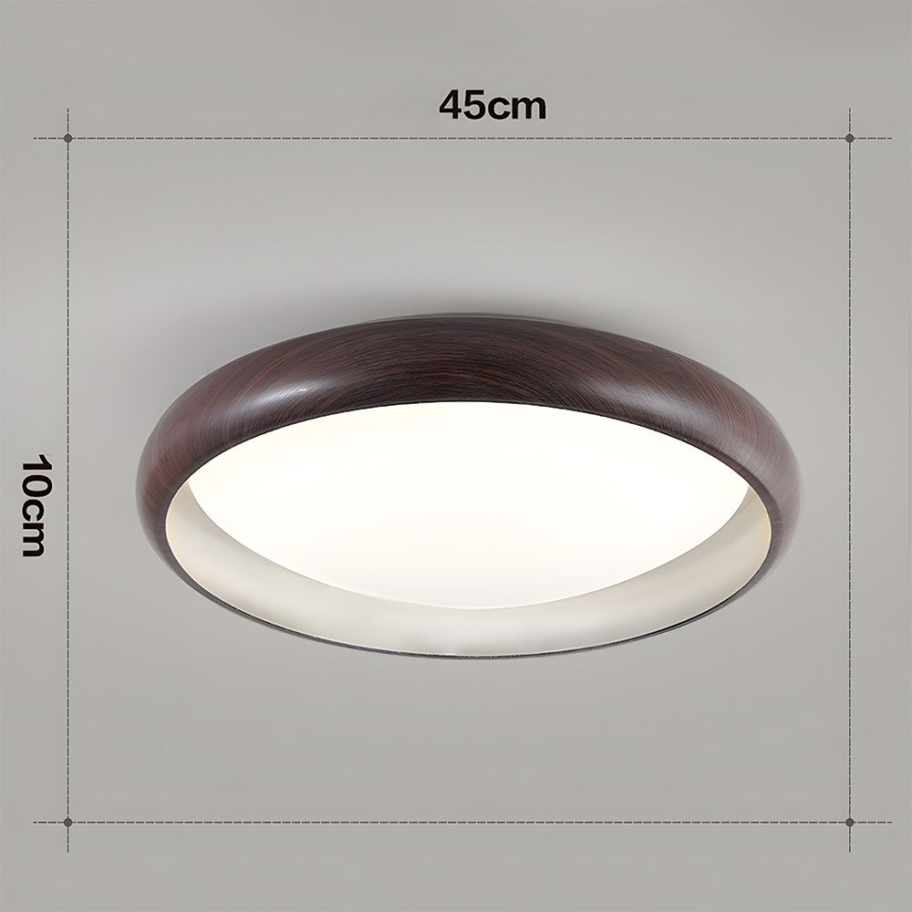 Zooming in on the wood texture for a natural, premium look