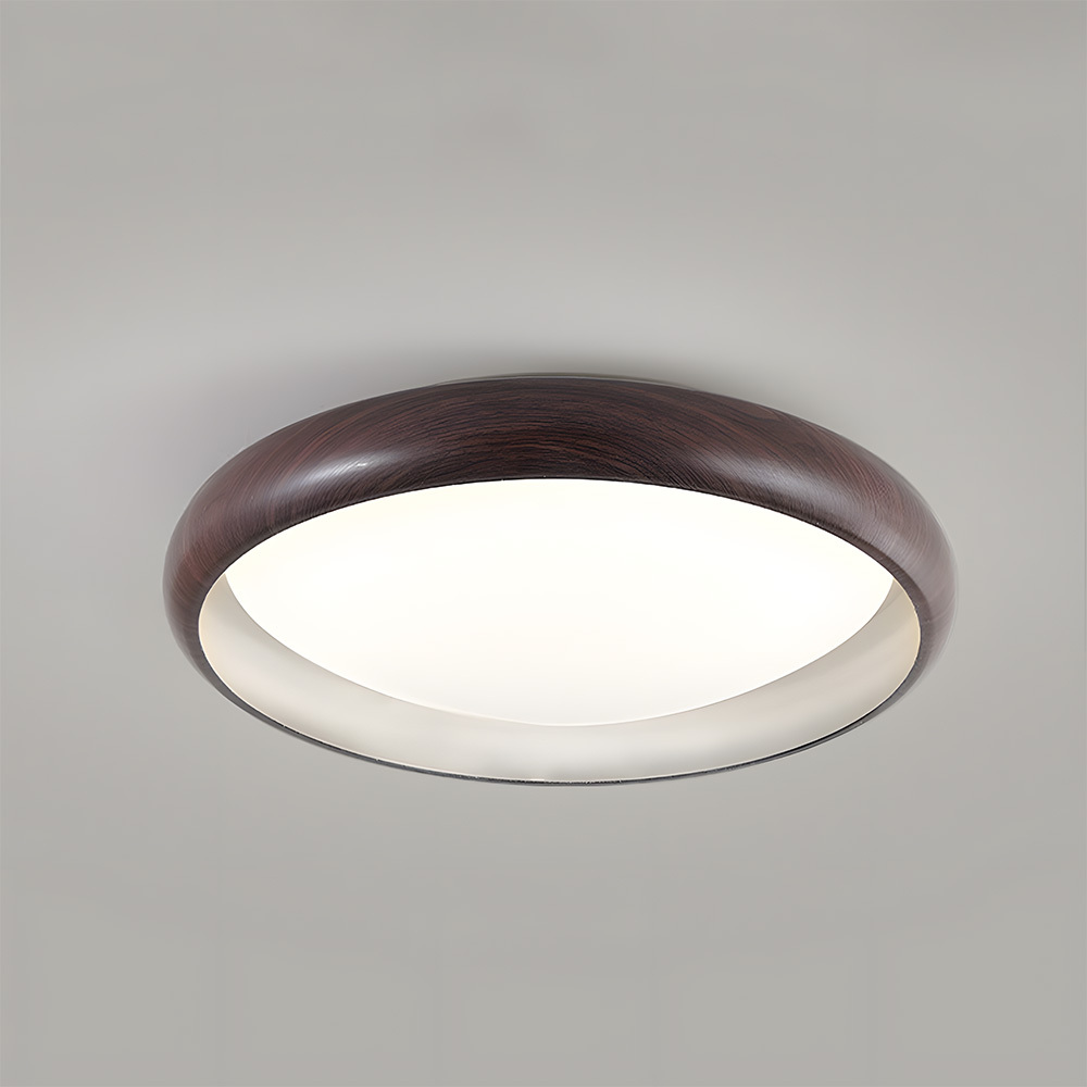 Demonstrating how the compact design saves space in smaller rooms