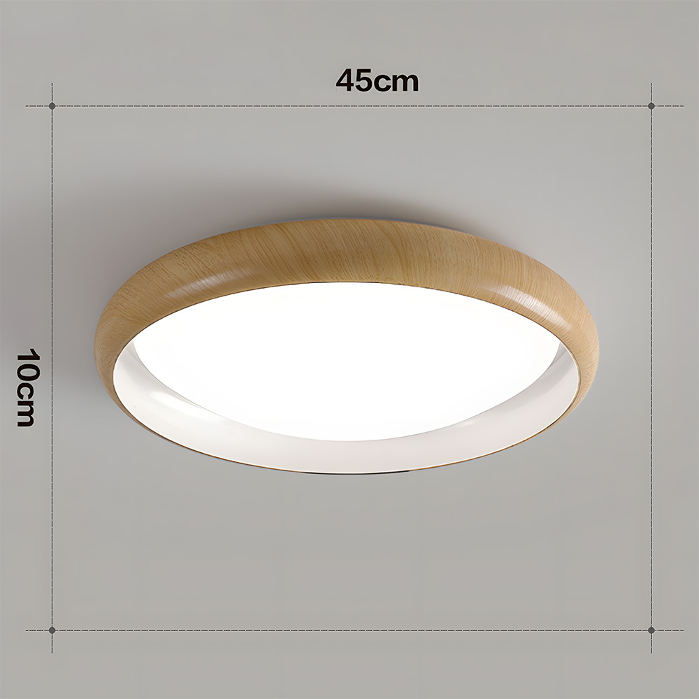 Emphasizing the warm brown tone of the lamp