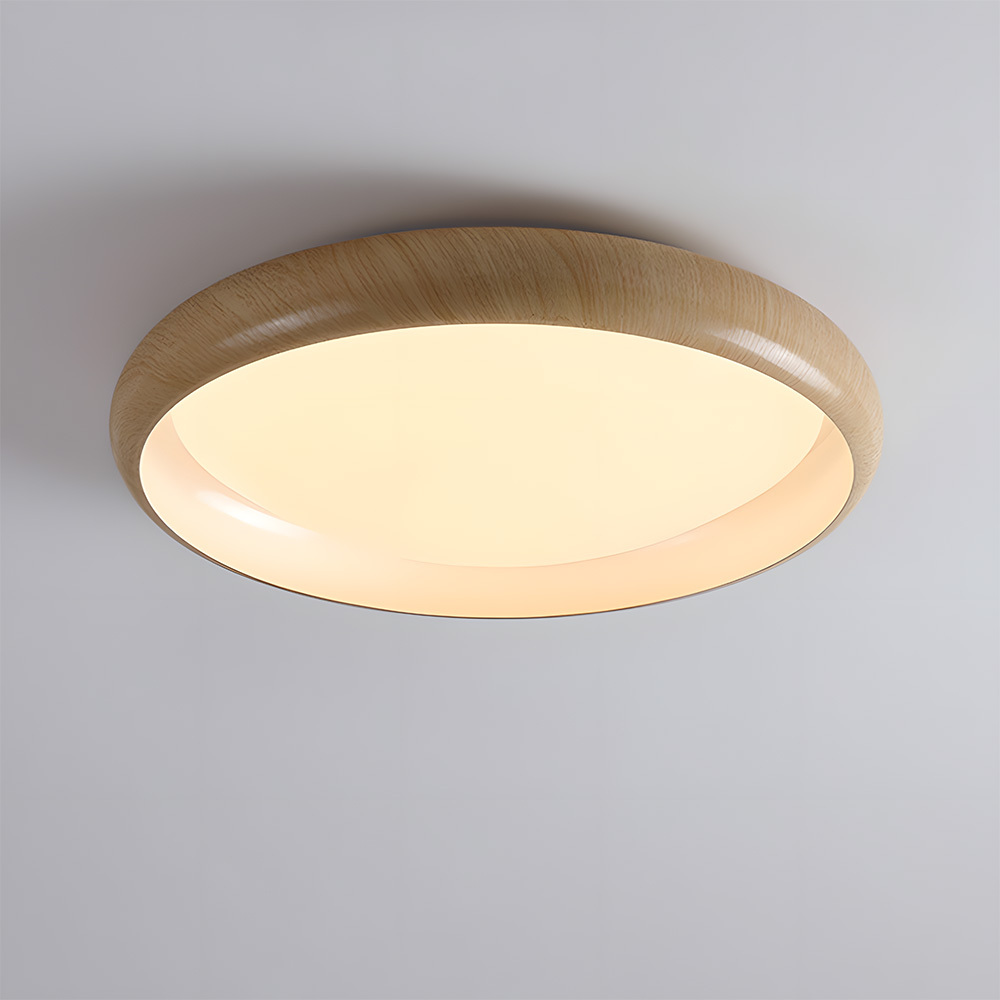 Showing the soft, ambient lighting effect it creates in a room