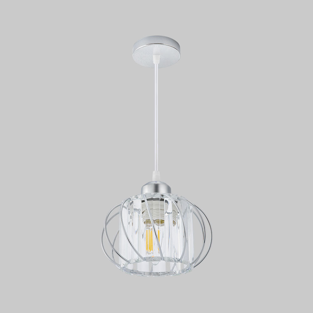 Nordic Simple Glass Globular Pendant Light