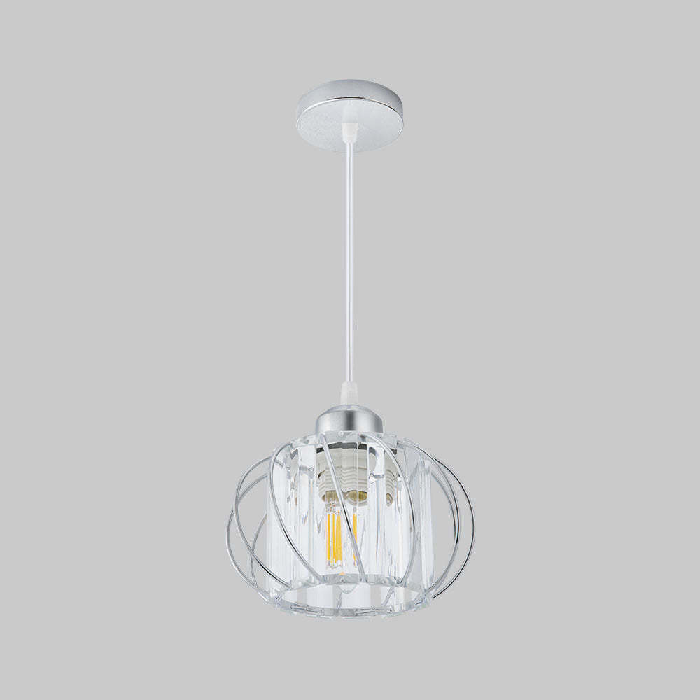 Nordic Simple Glass Globular Pendant Light