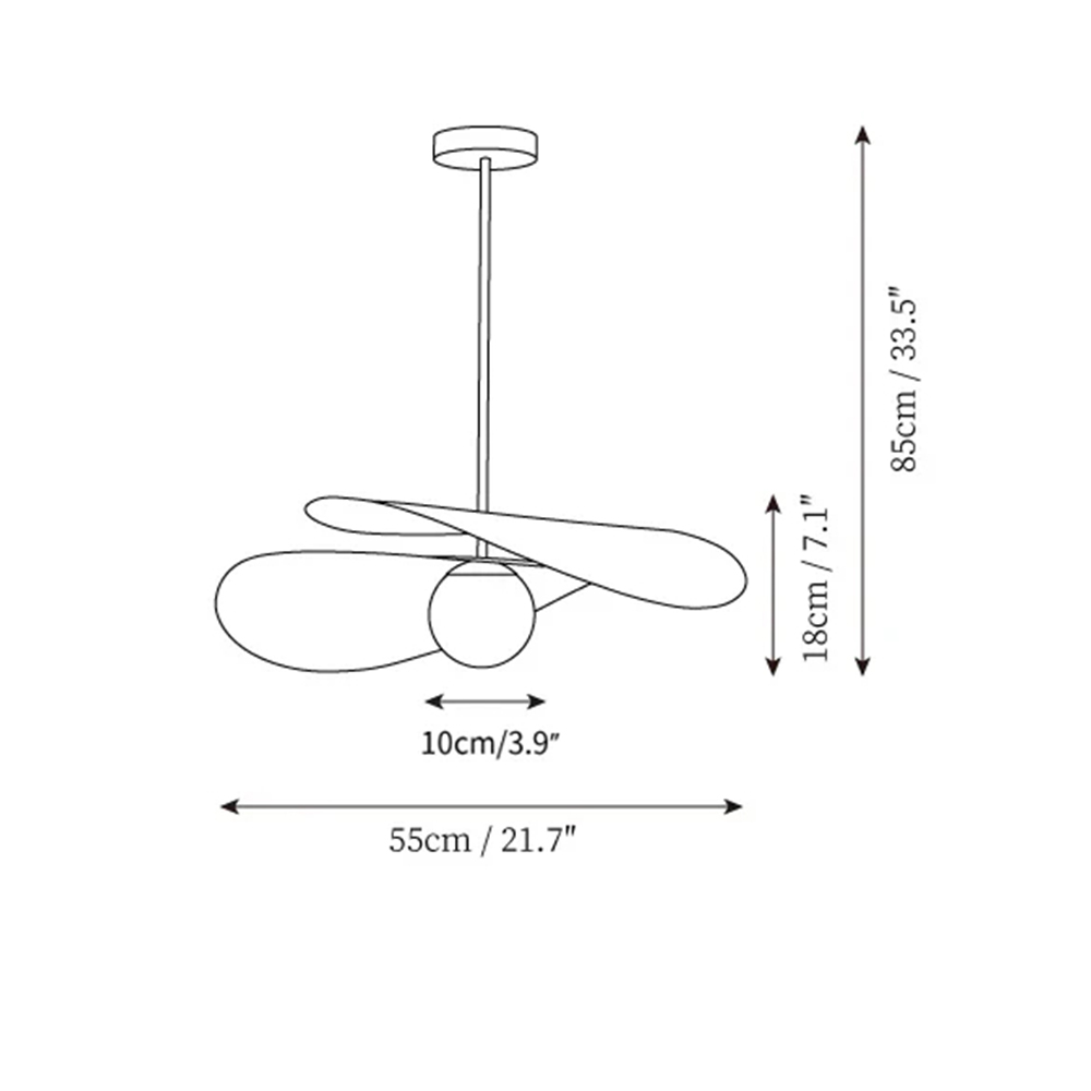 Elegant Gold Iron Chandelie Lighting for Living Room