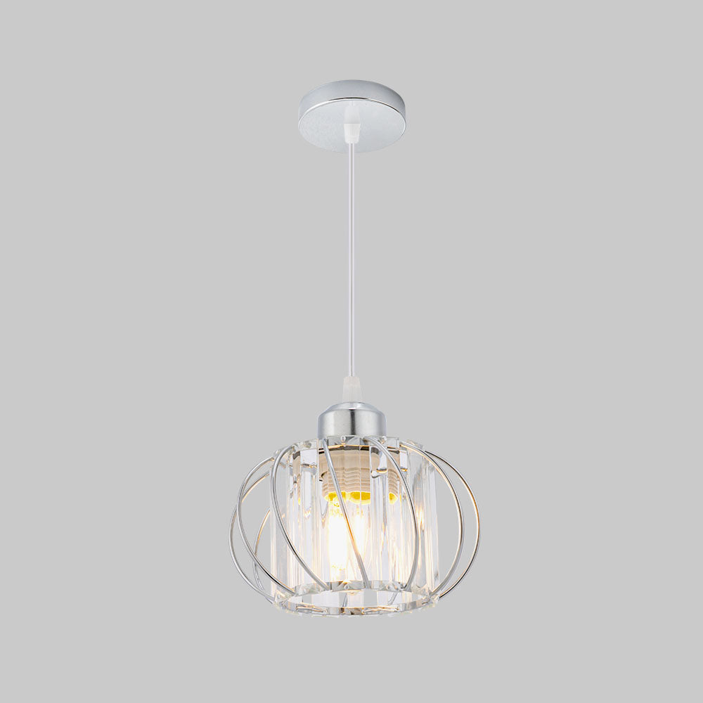 Nordic Simple Glass Globular Pendant Light
