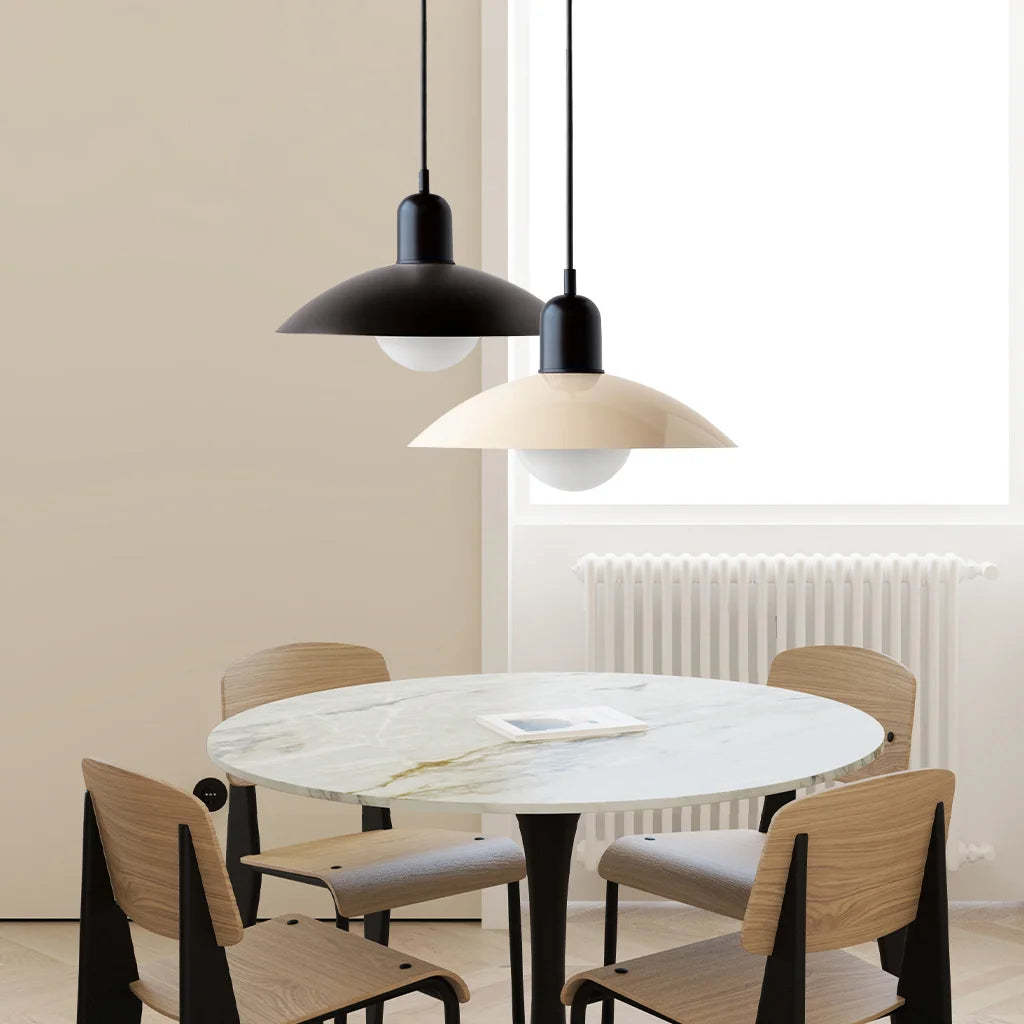 Mid Century Colorful Macaron Bauhaus Pendant Light