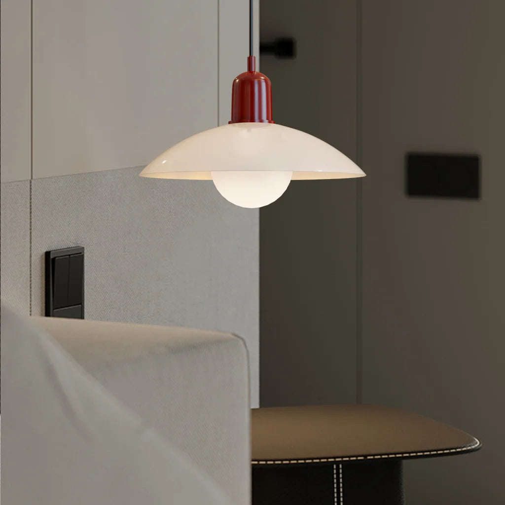Mid Century Colorful Macaron Bauhaus Pendant Light