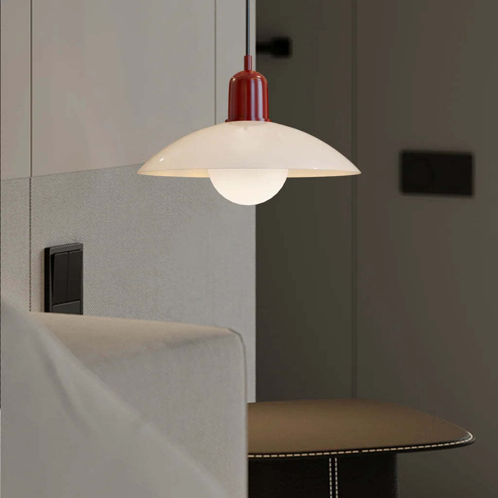 Mid Century Colorful Macaron Bauhaus Pendant Light