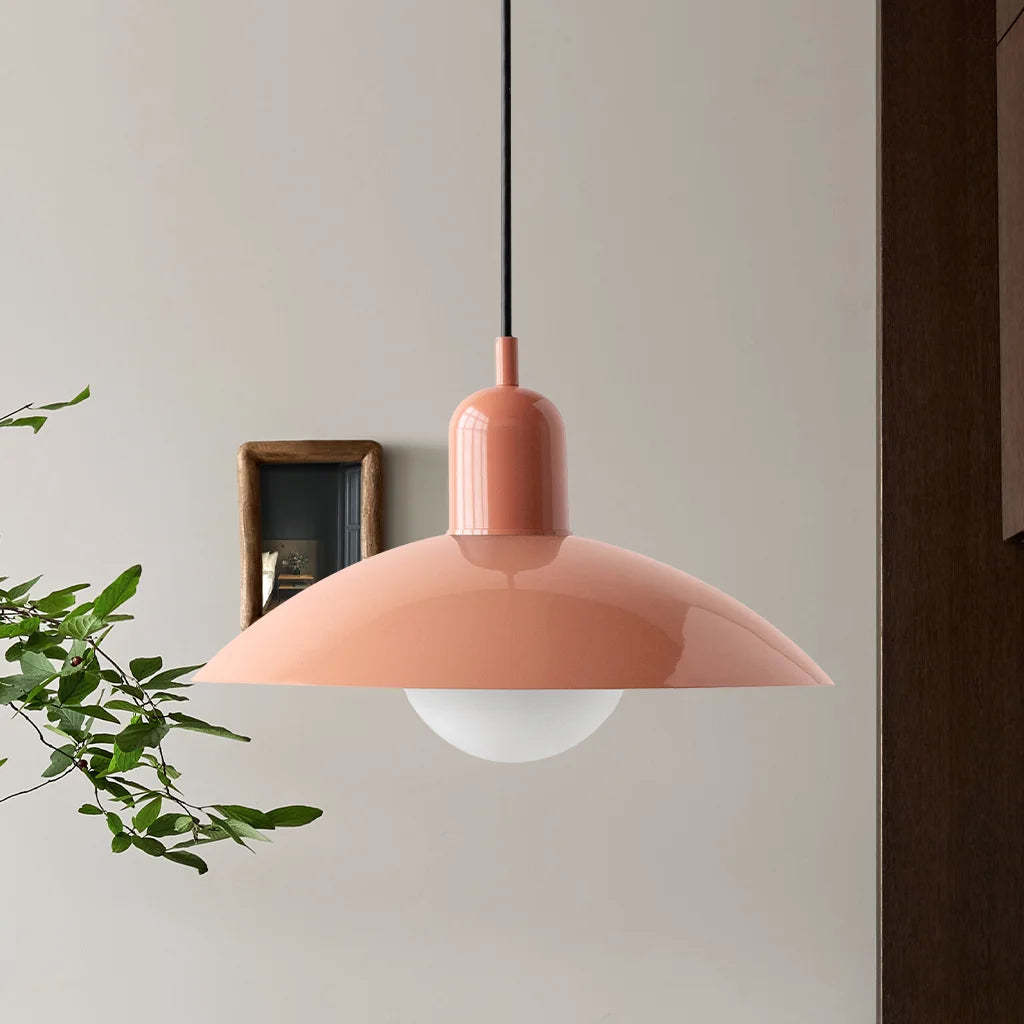 Mid Century Colorful Macaron Bauhaus Pendant Light
