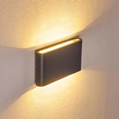 Modern Waterproof Aluminum Up Down Outdoor Wall Light
