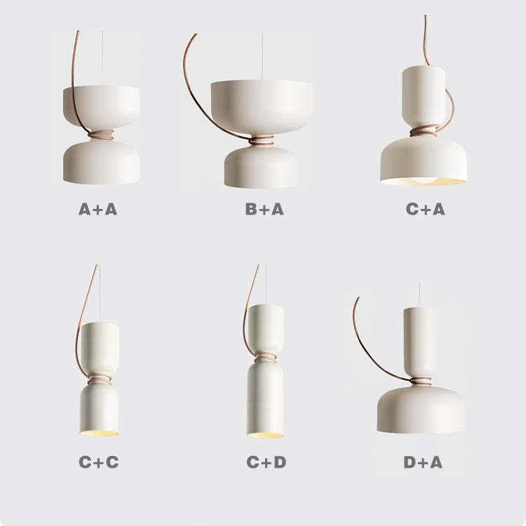 Designer Dumbbell Forged Iron Pendant Light -Homdiy