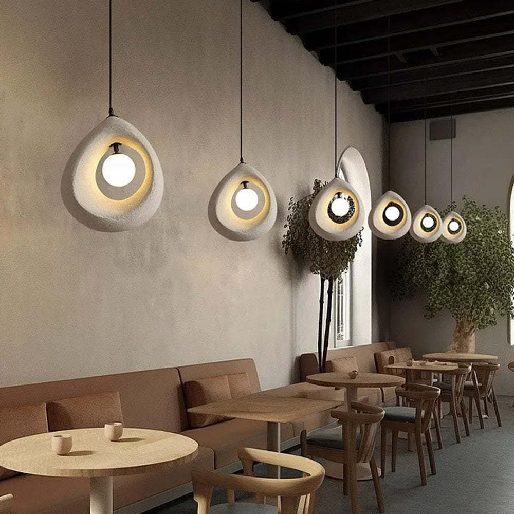 Wabi Sabi Pendant Light Indoor Loft Suspend Lamps -Homdiy