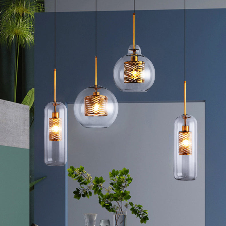 Modern Decor Chiswick Glass Pendant Light -Homdiy