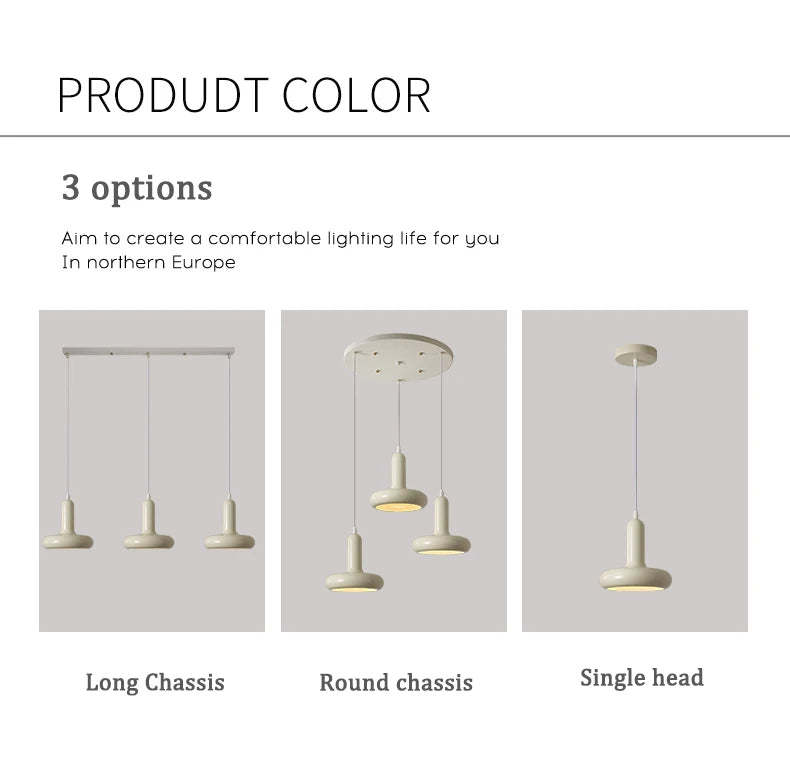 Modern Minimalist Style Bauhaus Pendant Light -Homdiy