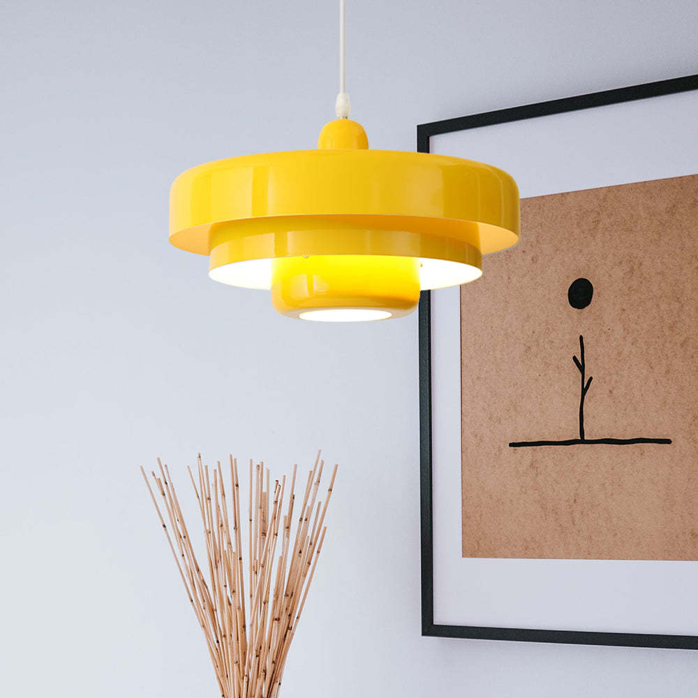 Vintage Iron Pendant Light Bauhaus Hanging Light -Homdiy