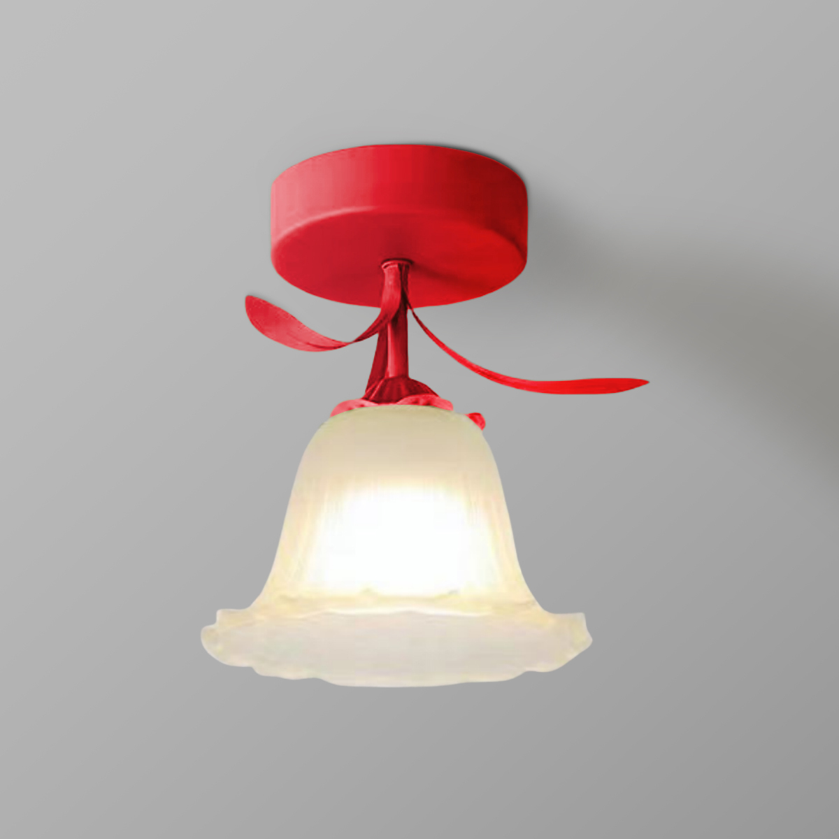 French Tiffany Simple Mini Flower Ceiling Light