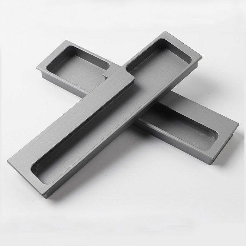 Left Right Hidden Slotted Recessed Handles