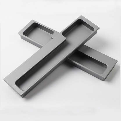 Left Right Hidden Slotted Recessed Handles