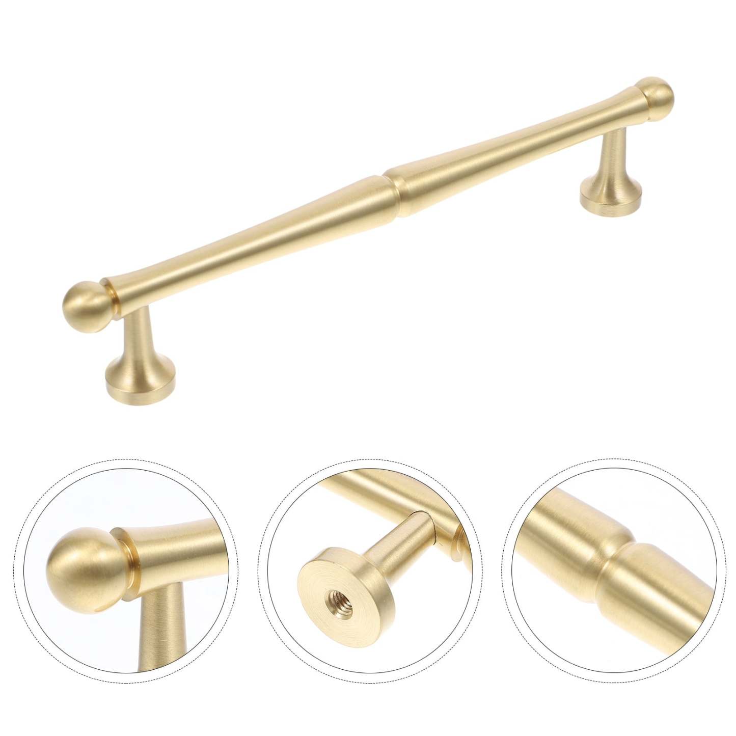 Classic French Brass Handle Hardware Furniture Cabinet Pulls -Homdiy