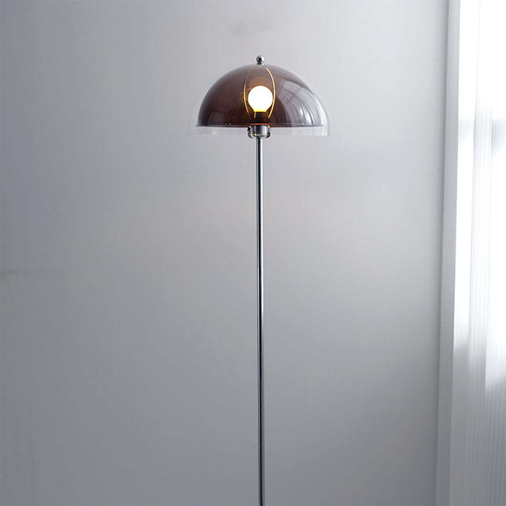 Retro Mushroom Shape Lampshade Floor Lamp for Living Room -Homdiy
