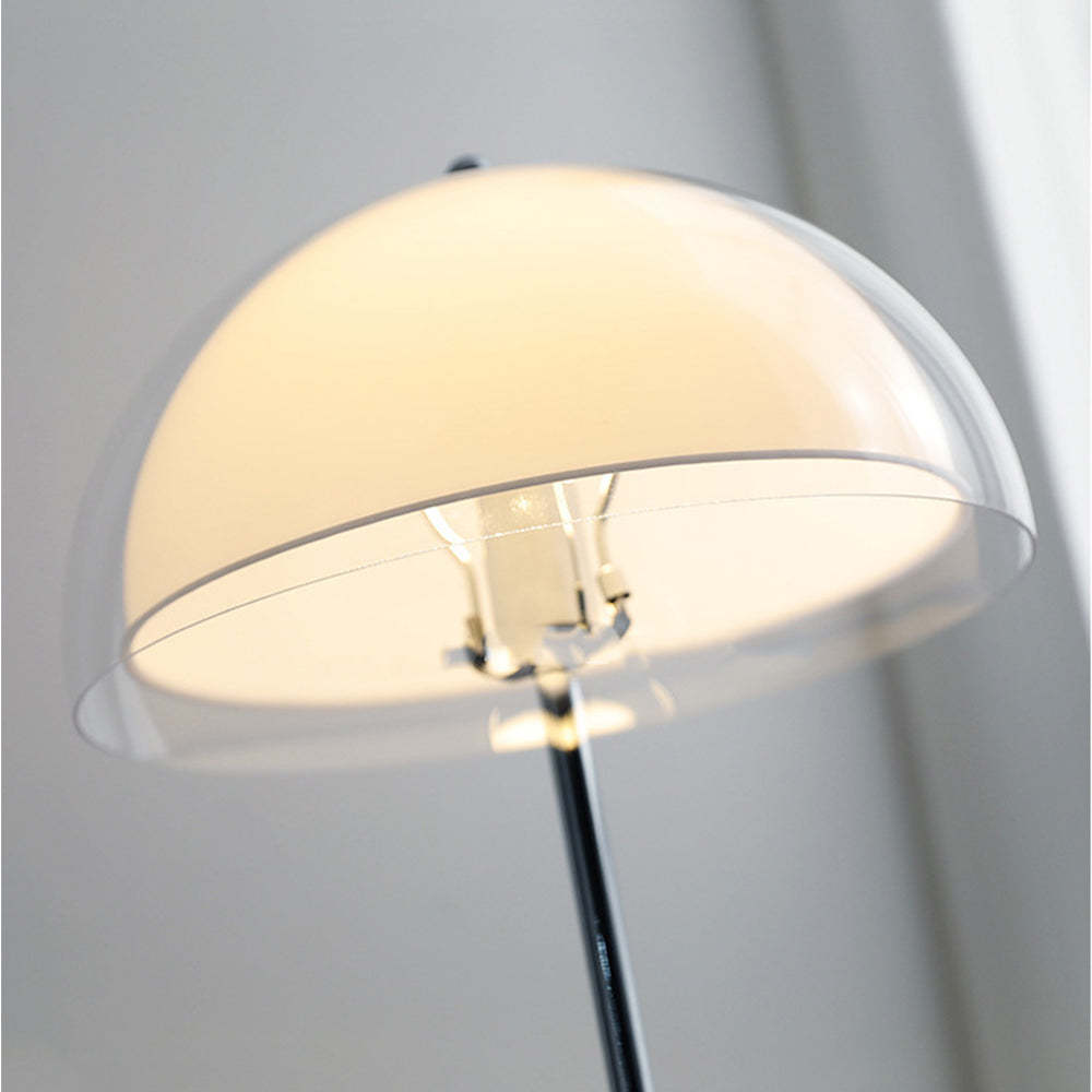 Retro Mushroom Shape Lampshade Floor Lamp for Living Room -Homdiy