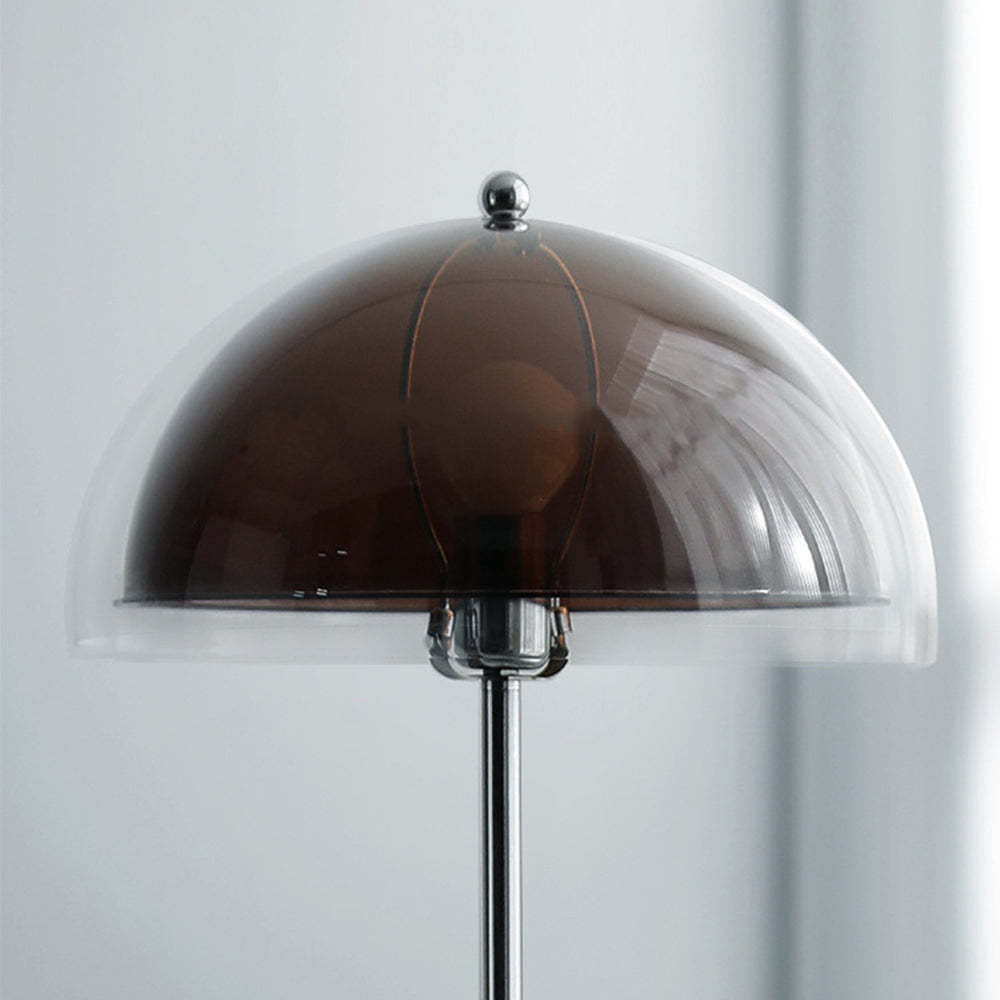 Retro Mushroom Shape Lampshade Floor Lamp for Living Room -Homdiy