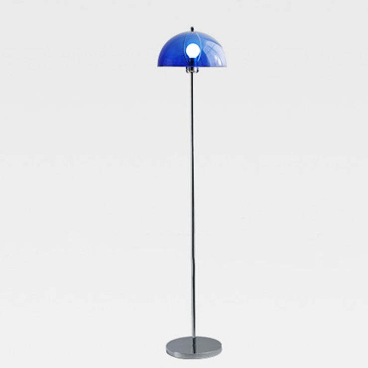 Retro Mushroom Shape Lampshade Floor Lamp for Living Room -Homdiy