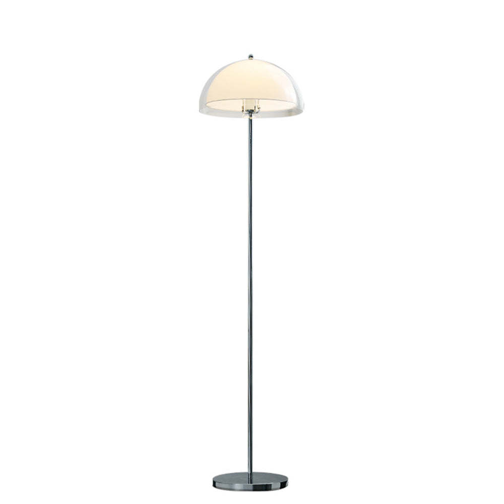 Retro Mushroom Shape Lampshade Floor Lamp for Living Room -Homdiy