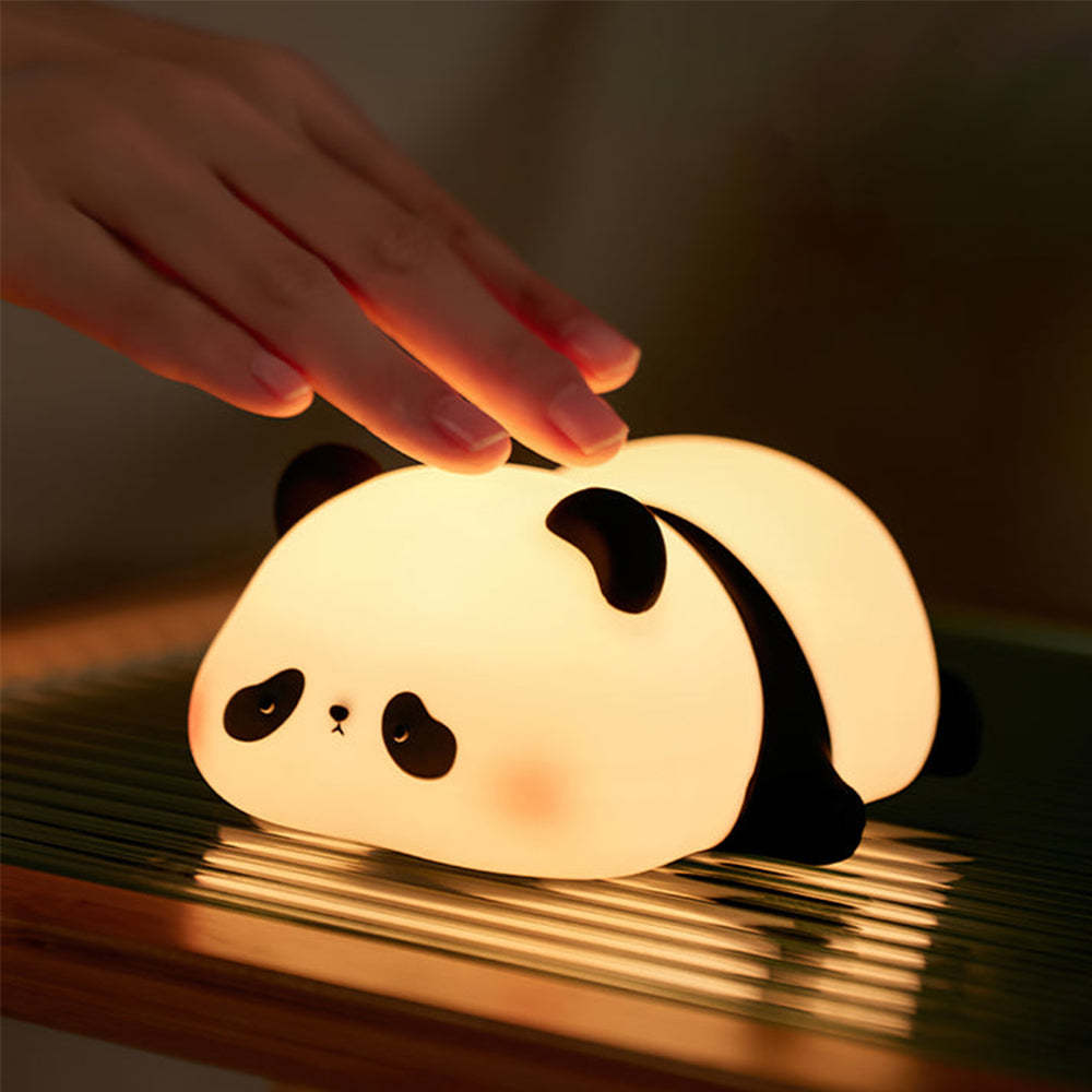 Kawaii Panda Led Silicone Night Light Lamp -Homdiy