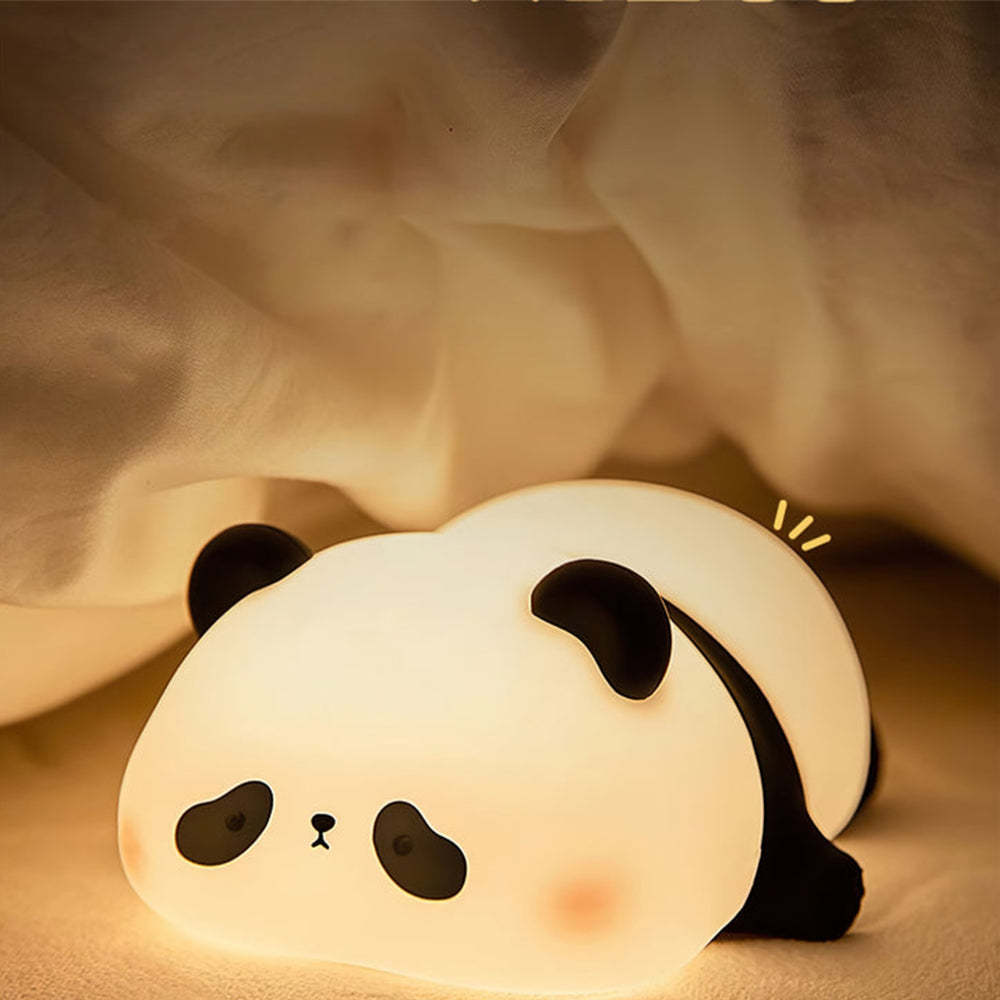 Kawaii Panda Led Silicone Night Light Lamp -Homdiy