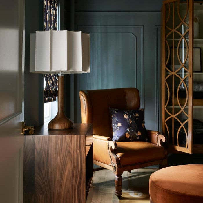 Wabi Sabi Designer Wood Table Lamp -Homdiy