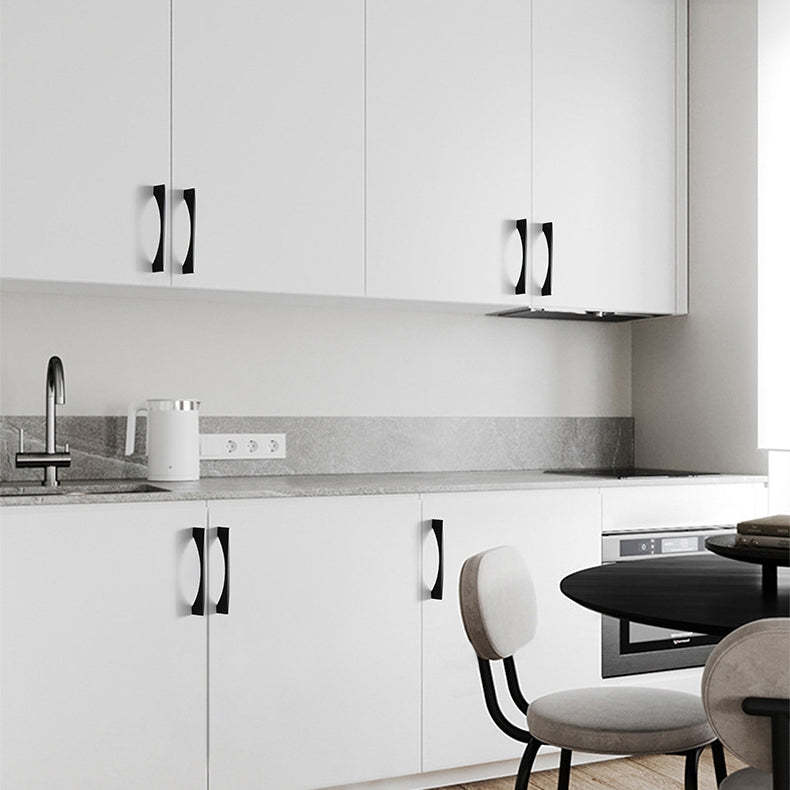 Arch Aluminum Alloy Drawer Pulls for Kitchen