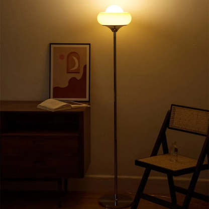 Retro Bauhaus Egg Shaped Living Room Floor Lamp -Homdiy