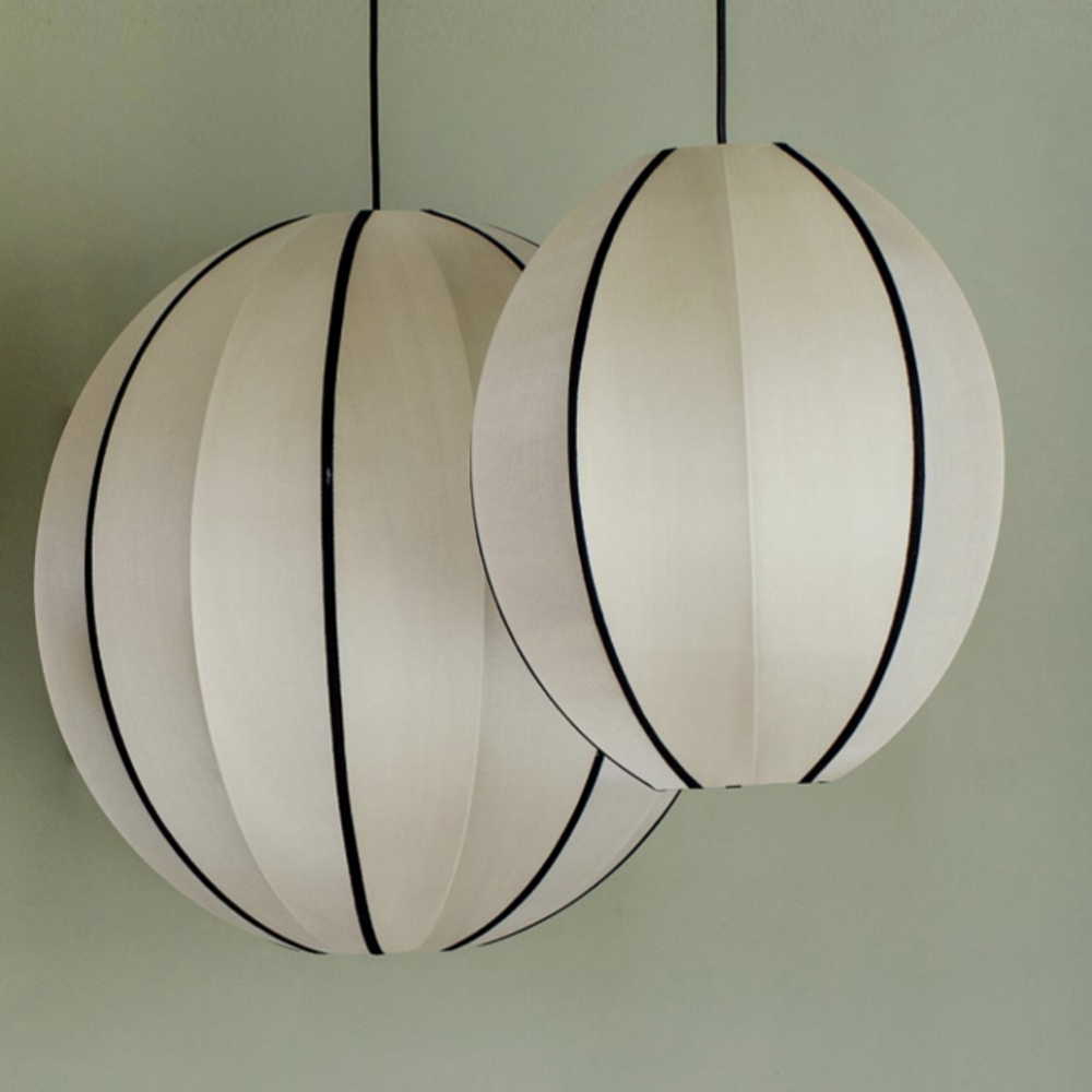 Classic Ribbon Oval Pendant Light For Living Room -Homdiy