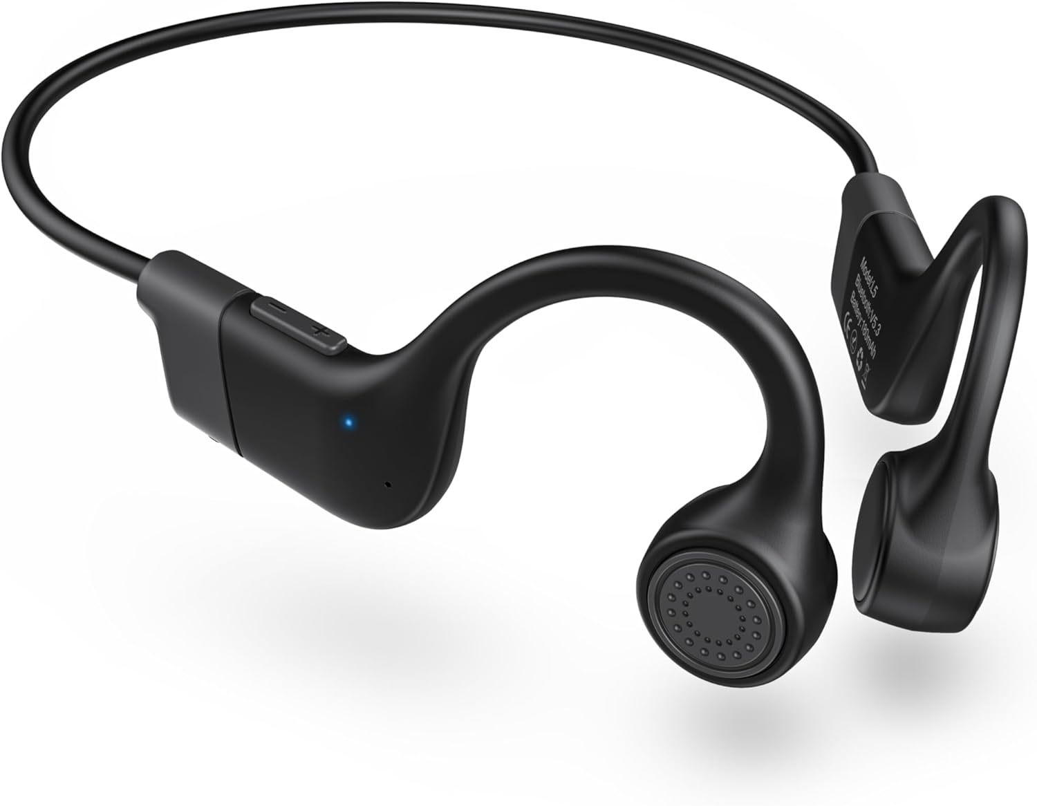 Sluchátka pro kostní vedení, otevřená bezdrátová sportovní sluchátka Bluetooth 5.3